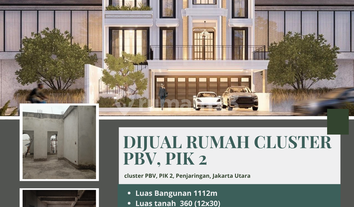 Dijual Rumah cluster PBV, PIK 2 Dijual Rumah cluster PBV, PIK 2