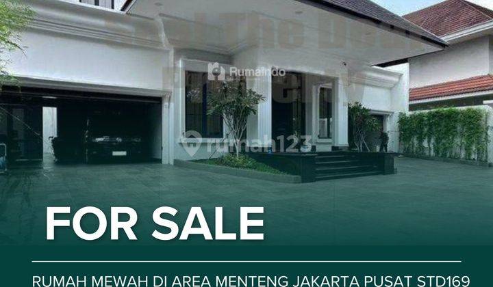 Dijual Rumah Mewah di Area Menteng Jakarta Pusat STD169 1