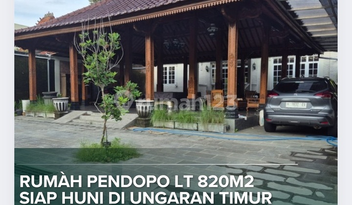 Rumàh Pendopo LT 820M2 Siap Huni di Ungaran Timur 1