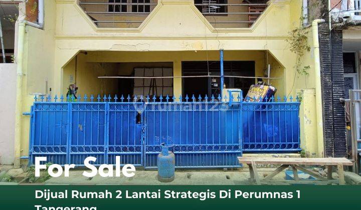 Dijual Rumah 2 Lantai Strategis Di Perumnas 1 Tangeran 1