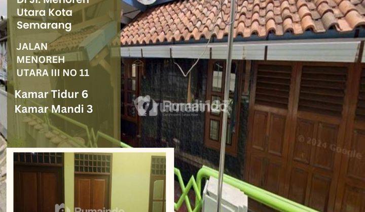 Dijual Rumah Strategis Di Jl. Menoreh Utara Kota Semarang 1