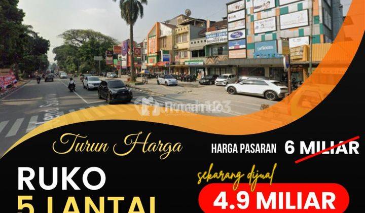 Dijual Cepat Ruko 5 Lantai Siap Pakai 1