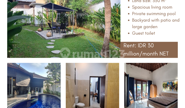 2-Bedroom Villa for Rent – Seminyak Villa Cleopatra