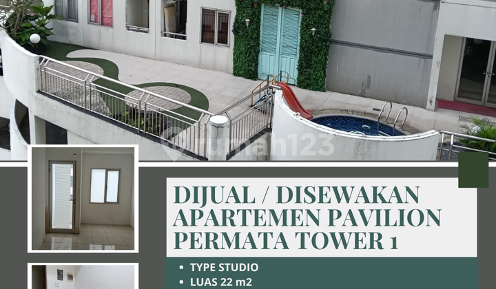 DIJUAL / DISEWAKAN APARTEMEN PAVILION PERMATA TOWER 1