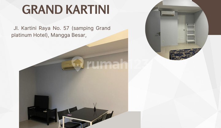 DISEWAKAN  Apartment Name: Grand Kartini 1