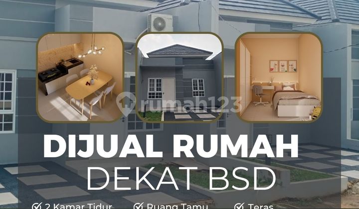 TERMURAH RUMAH SIAPHUNI DEKAT BSD 