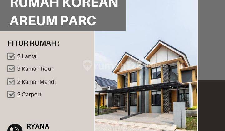 Rumah Cantik Bernuansa Ala Korean Areum Parc di Bogor 1