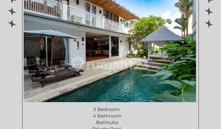 For sale:  & Rent Villa Tegal Cupek, Umalas - Bali