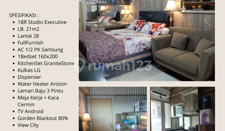 FOR SALE Educity Apartment Surabaya FOR SALE Educity Apartment Surabaya