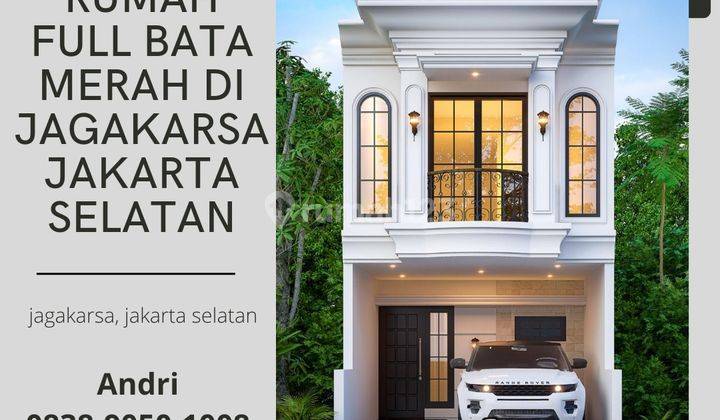 Dijual Rumah Full Bata Merah Di Jagakarsa Jakarta Selatan 1