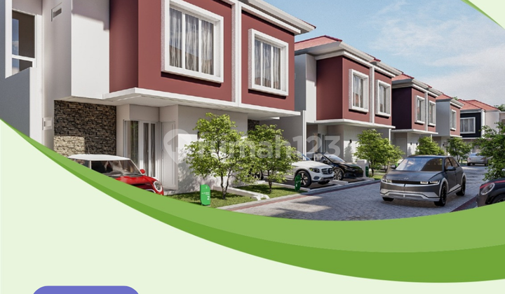 Rumah Dijual  Villa Tanara - Cluster Strategis & Terbaik Rumah 2 LANTAI  Nempel Alam Sutera