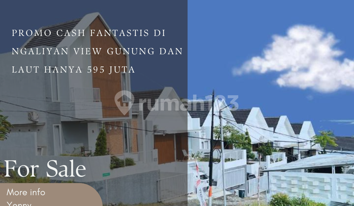 Promo Cash Fantastis Di Ngaliyan View Gunung dan Laut Hanya 595 juta 1