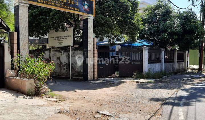 Jual Cepat Rumah Hitung Tanah Di Mainroad Jalan Aceh Bandung Cocok Untuk Caffe 1