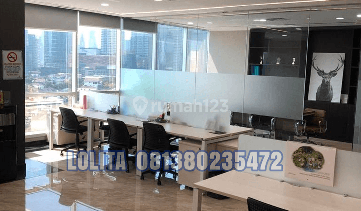 Sewa Ruangan Kantor Siap Pakai Luas 108m Menara Kadin Setiabudi 2