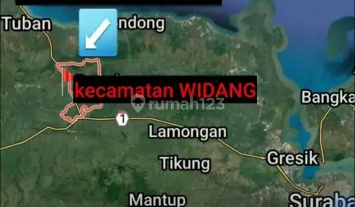 Dijual Tanah zona industri di Widang tuban 40.000 m² SHM 1