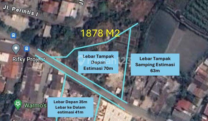 Lahan Pinggir Jalan di Jl Pepabri Raya Kunciran, Tangerang 1