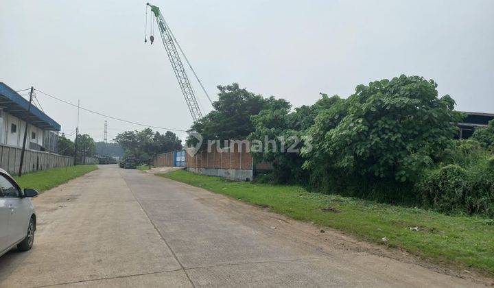 Tanah 9000m² Peruntukan Gudang Industri Kawasan Industri Cikupa 1