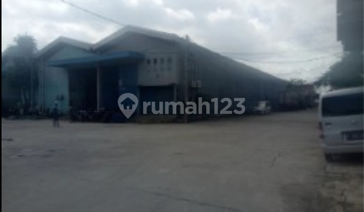 Dijual Cepat BU Gudang Megah Bisa untuk kontainer 40ft di Kosambi, Tangerang