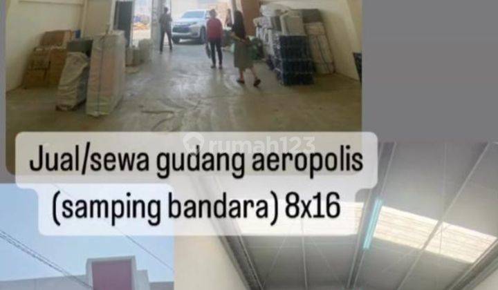 Disewakan Gudang Aeropolis Siap Pakai Kawasan Aeropolis, Tangerang  2