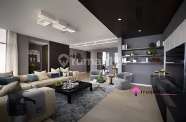 For Rent Combined Type 6 Bedroom Apartment Verde Two South Jakarta
