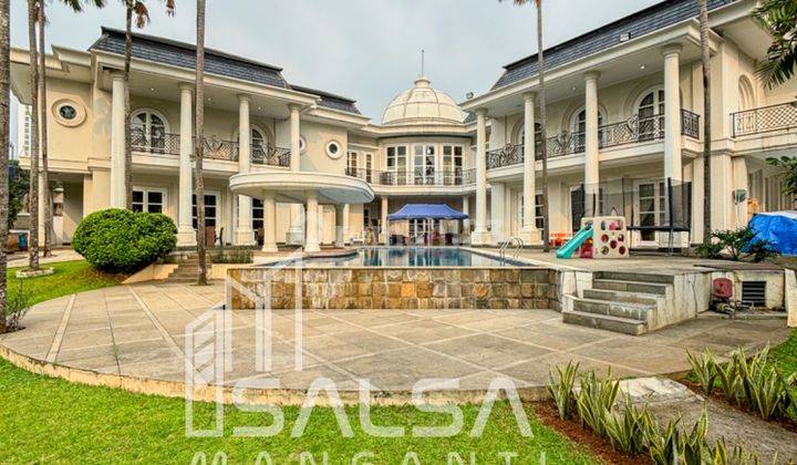 FOR SALE: CILANDAK.  Grand Luxurious Mansion with Classical Architecture. Harga Rp.65 M dengan Luas Tanah 4.500 meter dengan Kamar tidur 11 Good Lokasi Area Cilandak Jakarta Selatan 1