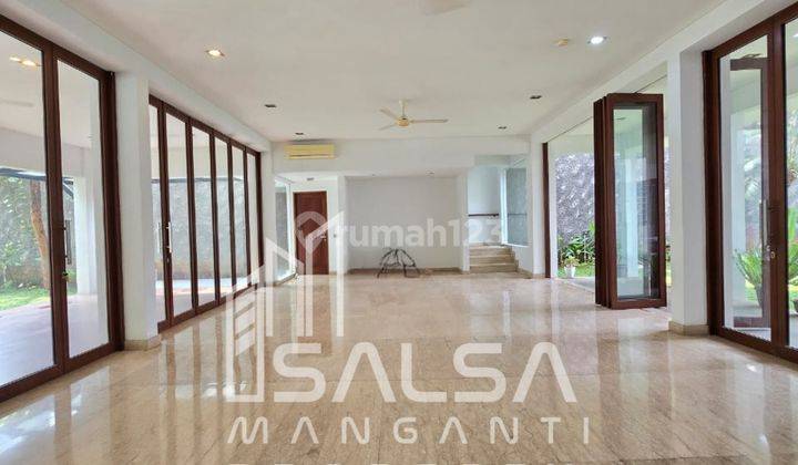 For Rent Disewakan Rumah Kemang, Tropical Modern House Bisa Silent Office Atau Tempat Tinggal Parkir 10 Mobil Dekat Sekolah Internasional Dan Cafe Dan Resto Harga Rp.1,5 M Area Kemang Jakarta Selatan 2
