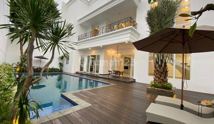 Dijual Cepat Rumah Baru Luxurious Classic White House Mewah Good Location Negosiable Lokasi Tenang Dan Nyaman Dekat Sekolah Jis Dan Harga Murah Di Pondok Indah,jakarta Selatan 2