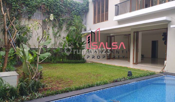 For Rent Disewakan Cepat Rumah Cantik Asri Minimalis Modern Tropical Garden Prime Lokasi Dalam Compound Atau Townhouse Bisa Furnish Atau Semi Furnished Atau Unfurnish Harga Murah Siap Huni Di Kemang Jakarta Selatan  1