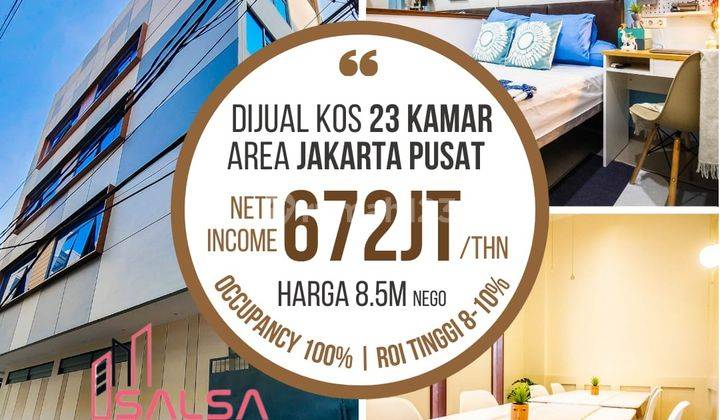 Dijual Cepat Kost Kostan Terisi Full Harga Murah Lokasi Dekat Busway Dan Jalan Gajah Mada Dan Hayam Wuruk Dan Dekat Gambir Dan Perkantoran Dan Rumah Sakit Area Jakarta Pusat  2