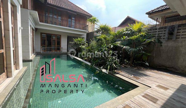 Disewakan Rumah Di Kemang Cantik Modern Harga Murah Siap Huni 6 Kamar Tidur Swimming Pool Kemang Dekat Cipete Kemang Jakarta Selatan  1