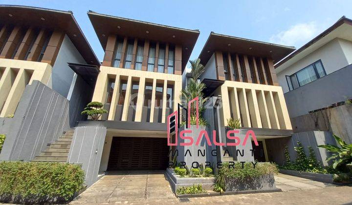 Disewakan Cepat Rumah Cantik Asri Siap Huni Semi Furnished Dekat Sekolah Internasional Dan Sekolah Prancis Dan Dekat Kemang Dalam Compound Area Cipete Kemang Jakarta Selatan  1