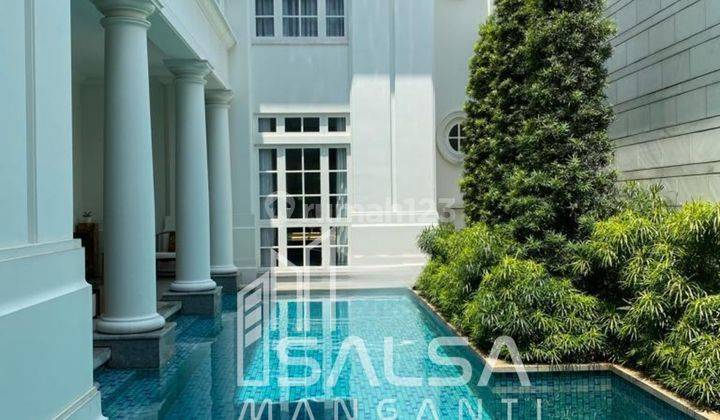 Dijual Cepat Rumah Mewah Bangunan Putih Private Lift Dan Pool Harga 51 M Nego Lokasi Dekat Perkantoran Dan Mall Area Kedutaan Ambassy Dan Pejabat Dekat Menteng Dan Patra Kuningan Dan Kebayoran Baru Dan Kemang Area Mewah Prime.area Mega Kuningan Jakarta Se 2