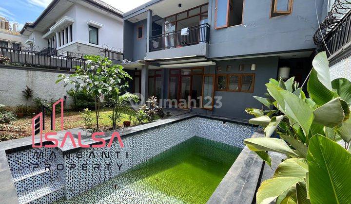 Disewakan Cepat Rumah Cantik Asri Siap Huni Harga Murah Bisa Tempat Tinggal Dan Silent Office Dekat Kemang Raya Area Kemang Dalam Jakarta Selatan  2