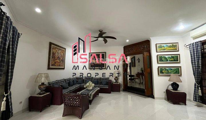 Disewakan Rumah Cantik Asri Siap Huni Bangunan 1 Lantai Mewah Tinggal Bawa Koper Fully Furnished Harga Murah Area Dekat Sekolah Dan Perkantoran Area Ampera Kemang Jakarta Selatan  1