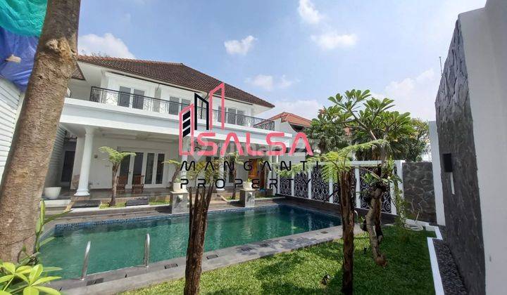 Disewakan Cepat Rumah Cantik Asri Minimalis Modern Semi Furnished Siap Huni Lokasi Strategis Area Kemang Jakarta Selatan  1