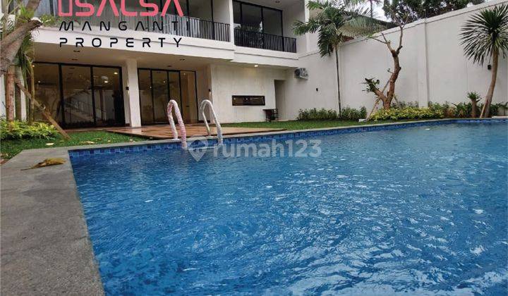 Di Jual Cepat Rumah Cantik Asri Modern Semi Furnished Harga Murah Siap Huni Dekat Sekolah Dan Perbelanjaan Dan Cafe Restoran Prime Kemang Dalam Jakarta Selatan  1