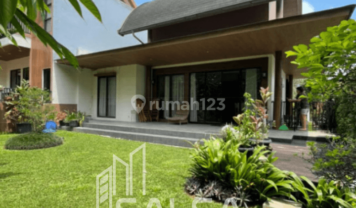 Dijual Cepat Villa atau Rumah Mewah Fully Furnish Cantik Bergaya Bali View Gunung Pangrango dan Gunung Salak Lokasi nyaman Harga Murah Rp.3.95 M Fully Furnish tinggal bawa koper harga nego banget Di Vimala Hills Resort Ciawi Gadog Puncak Bogor  1