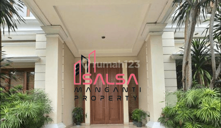 Disewakan Rumah Cantik Asri Tropical Garden Taman Cantik Tanah Luas Harga Murah Siap Huni Area Pejaten Kemang Jakarta Selatan  2