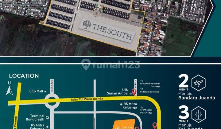 SOHO THE SOUTH Central Park Juanda phase 3, dekat bandara Juanda 14