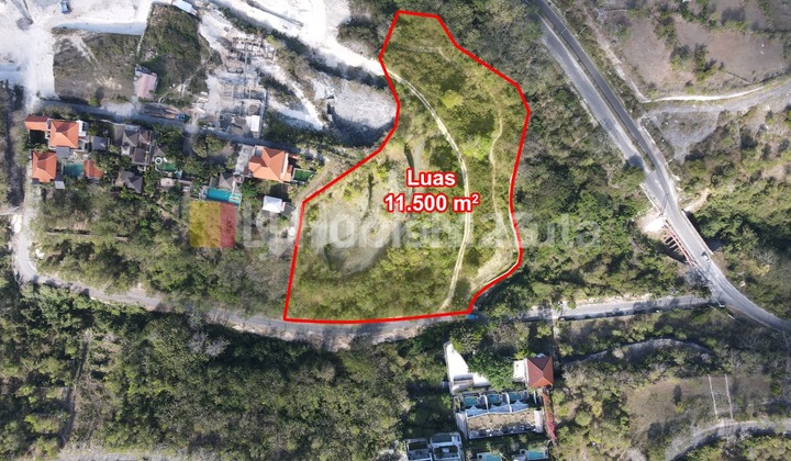 Tanah Jual Untuk Villa Komplek Murah View Laut di Ungasan