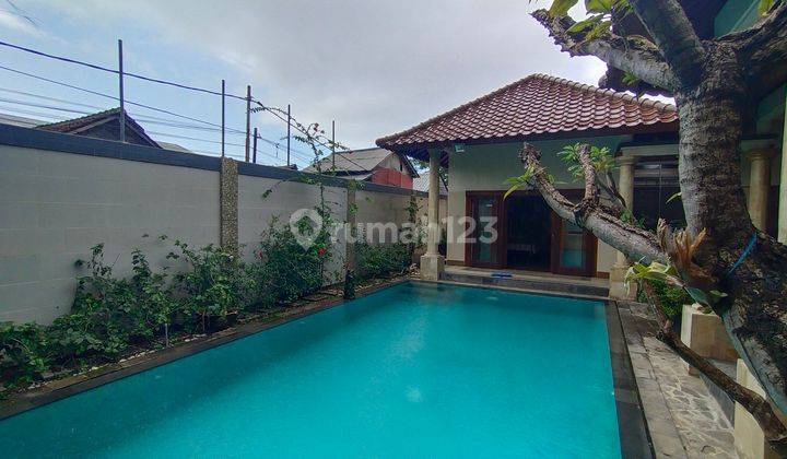 Villa Jual Full Furnished Sanur Area Lingkungan Tenang 1