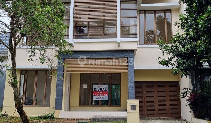 Rumah 2 Lantai Baru Unfurnished Sertifikat Hak Milik di Emerald Garden District Emerald Bintaro, Tangerang Selatan 2