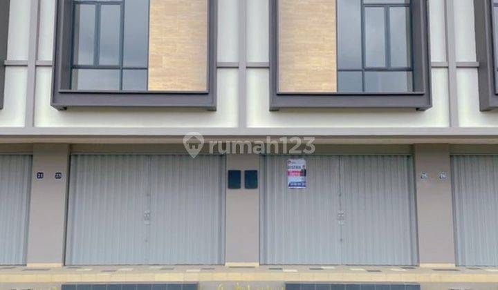 Disewakan Ruko Baru Suvarna Sutera Lokasi Strategis Pinggir Jalan Raya Kawasan Ramai 1