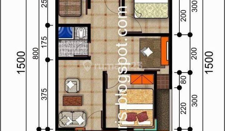 Rumah di Jalan raya Batok Cilejit Bogor 1