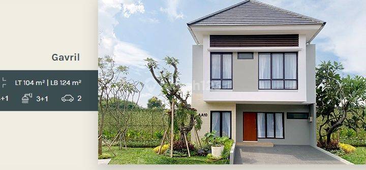 Rumah di Kranggan 2 Lantai SHM Baru Semi Furnished 1