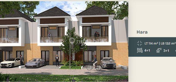 Rumah di Kranggan 2 Lantai SHM Baru Semi Furnished 5