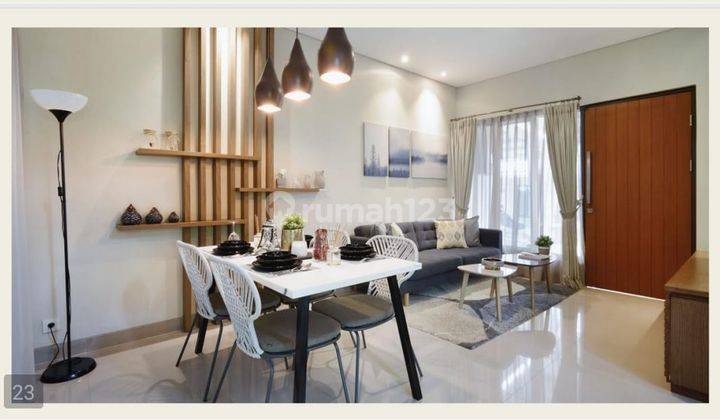 Rumah di Kranggan 2 Lantai SHM Baru Semi Furnished 9
