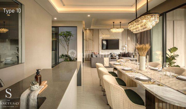 Rumah baru  2 lantai di area sejuk dan pemandangan bagus  3