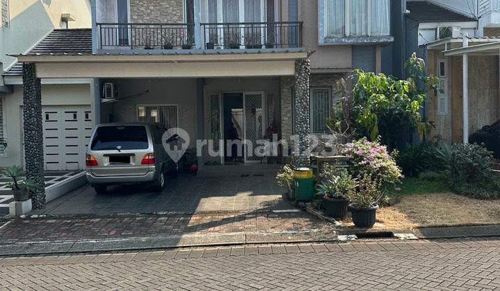 Rumah Delatinos Cluster Caribean Bsd City, Lingkungan Asri