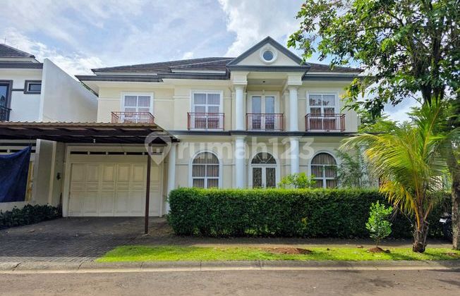 Rumah Fontainebleau Golf Residence BSD, Posisi Hook Furnished